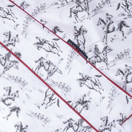 Σετ Σεντόνια King Size 4 Τεμαχίων Greenwich Polo Club 2263 Black- White 260x280