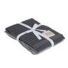 Σετ Ποτηρόπανα 2 Τεμαχίων Das Home 0801 Grey 40x60