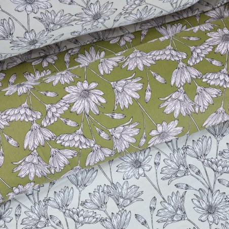 Σετ Σεντόνια King Size 4 Τεμαχίων Das Home 9670 Ivory- Olive 260x280