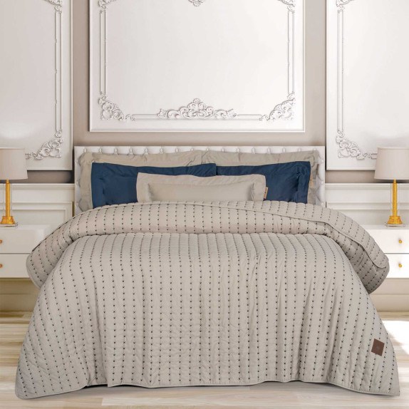 Κουβερλί King Size Greenwich Polo Club 3493 Taupe 230x250