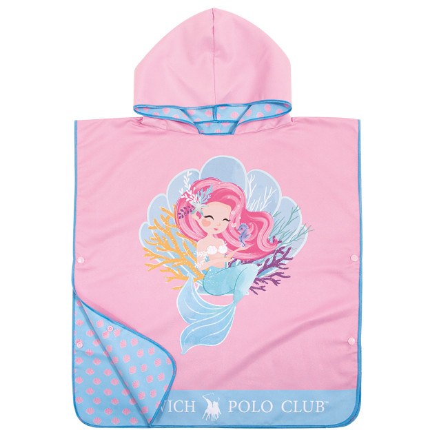Παιδικό Poncho Greenwich Polo Club 4041 Pink...