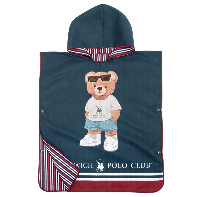 Παιδικό Poncho Greenwich Polo Club 4042 Blue...