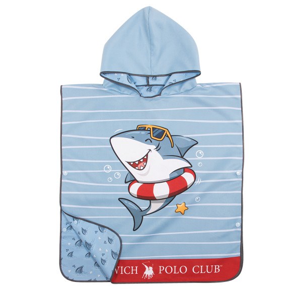 Παιδικό Poncho Greenwich Polo Club 4044 Blue 50x115