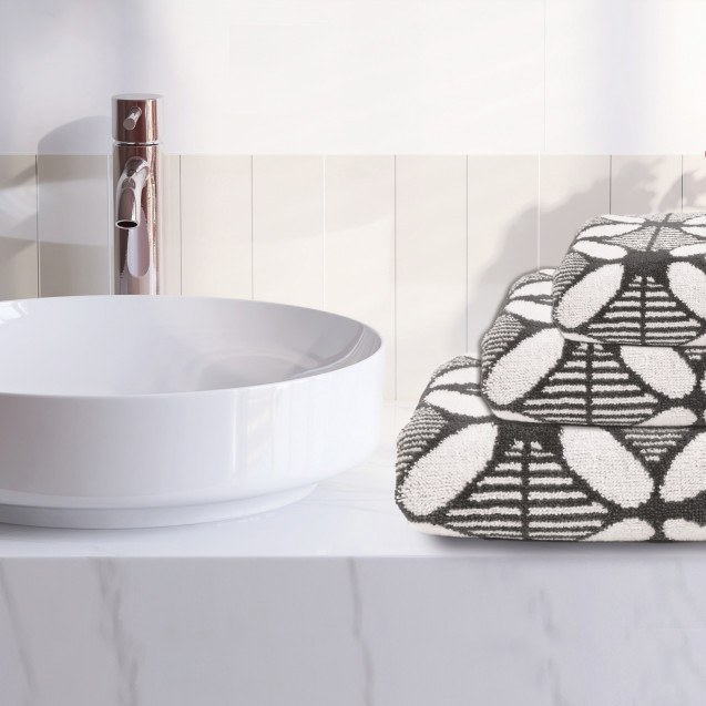 Σετ Πετσέτες 3 Τεμαχίων Das Home 0797 Grey...