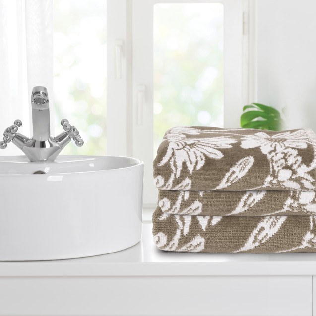 Σετ Πετσέτες 3 Τεμαχίων Das Home 0799 Taupe...