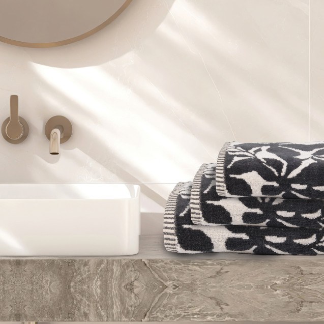 Σετ Πετσέτες 3 Τεμαχίων Das Home 0795 Black...