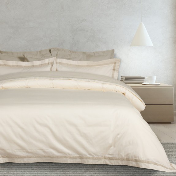 Σετ Σεντόνια King Size 4 Τεμαχίων Das Home 1699 Ivory...