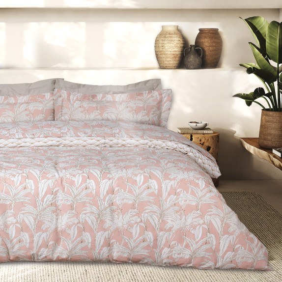 Σετ Σεντόνια King Size 4 Τεμαχίων Das Home 3171 Pink-...