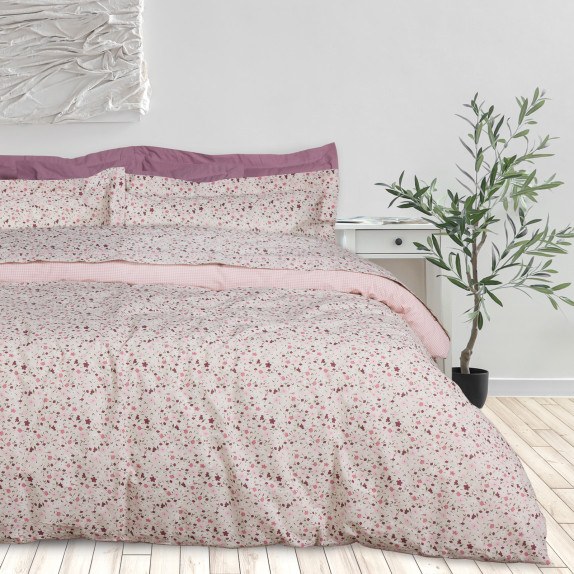 Σετ Σεντόνια Υπέρδιπλα 4 Τεμαχίων Das Home 3170 Pink-...