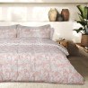 Σετ Σεντόνια Υπέρδιπλα 4 Τεμαχίων Das Home 3171 Pink- White 240x260