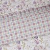 Σετ Σεντόνια King Size 4 Τεμαχίων Das Home 9675 Ivory- Lilac 260x280