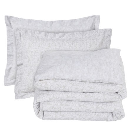 Σετ Σεντόνια King Size 4 Τεμαχίων Das Home 9678 Taupe- White 260x280