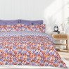 Σετ Σεντόνια Μονά με Λάστιχο 3 Τεμαχίων Das Home 5430 Orange- Purple 120x200+35