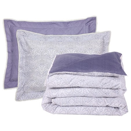 Σετ Σεντόνια King Size 4 Τεμαχίων Das Home 1693 Blue- Grey 250x270