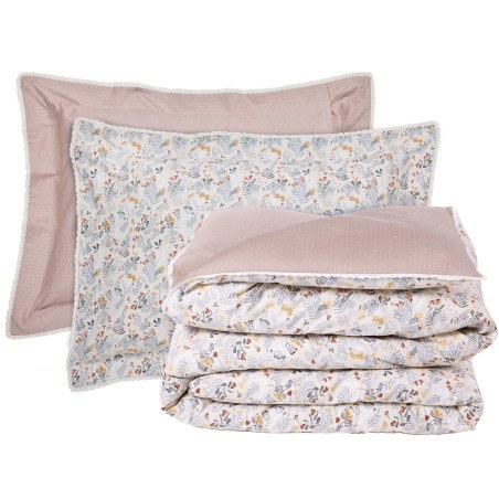 Σετ Σεντόνια King Size 4 Τεμαχίων Das Home 1695 Beige- Blue 250x270