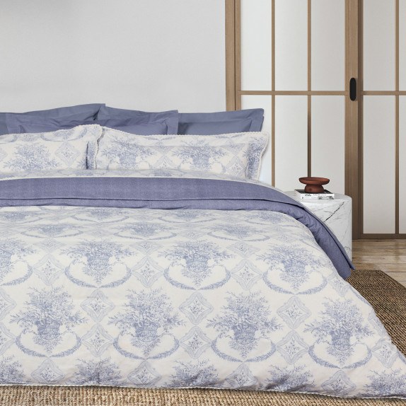 Σετ Σεντόνια King Size 4 Τεμαχίων Das Home 1696 Blue-...