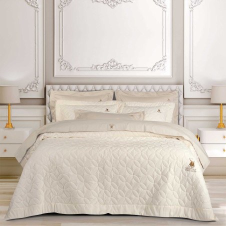 Κουβερλί King Size Greenwich Polo Club 2358 Ecru 240x250