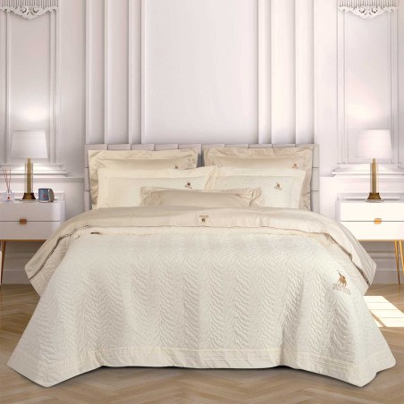 Κουβερλί King Size Greenwich Polo Club 2352 Ecru 240x250