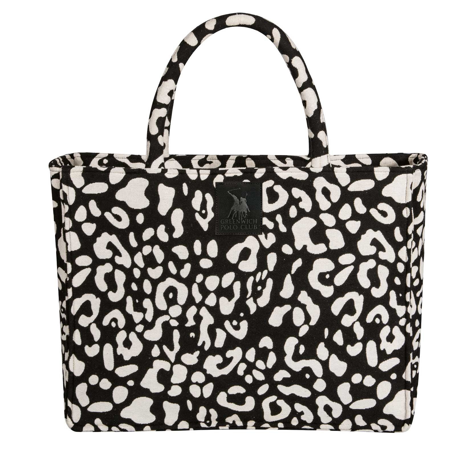 Τσάντα Θαλάσσης Greenwich Polo Club 4059 Black- Taupe 46x36