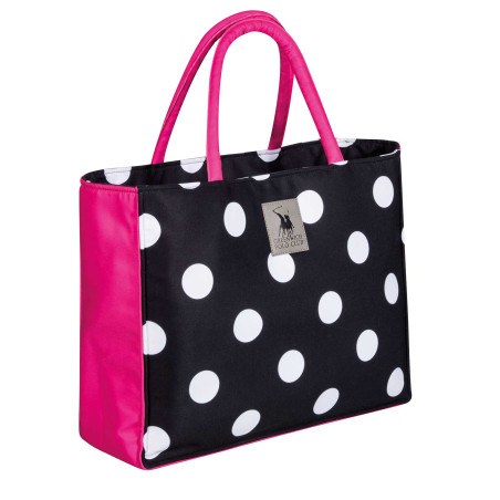 Τσάντα Θαλάσσης Greenwich Polo Club 4068 Black- Fuschia 46x36