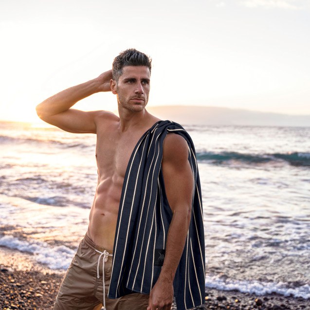 Πετσέτα Θαλάσσης Greenwich Polo Club 4077 Black...