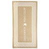Πετσέτα Θαλάσσης Greenwich Polo Club 4053 Black- Taupe 90x170