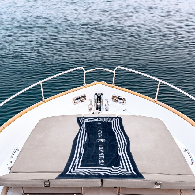 Πετσέτα Θαλάσσης Greenwich Polo Club 4054 Blue-...