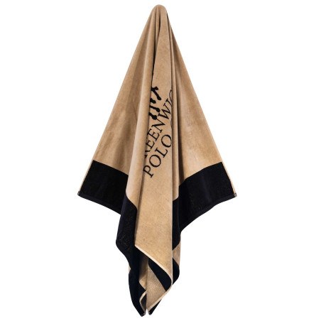 Πετσέτα Θαλάσσης Greenwich Polo Club 4046 Black- Taupe 90x170