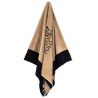 Πετσέτα Θαλάσσης Greenwich Polo Club 4046 Black- Taupe 90x170