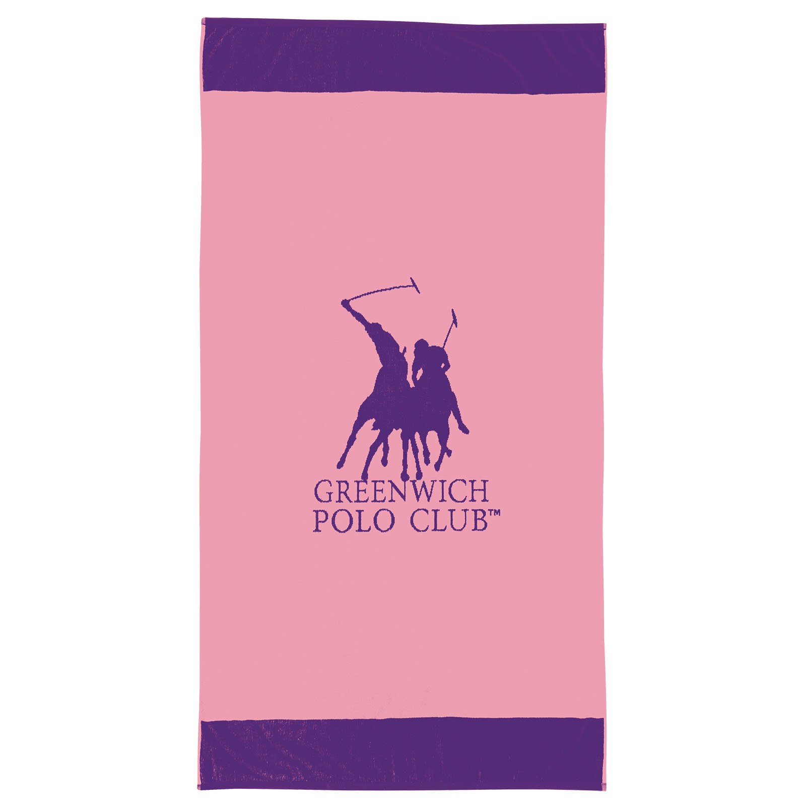 Πετσέτα Θαλάσσης Greenwich Polo Club 4047 Pink- Purple 90x170