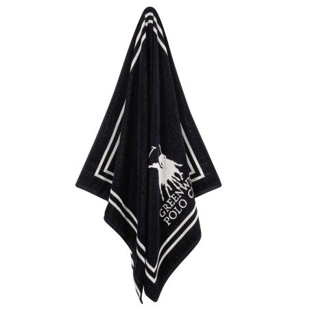 Πετσέτα Θαλάσσης Greenwich Polo Club 4049 Black- Cream 90x170