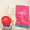 Παιδική Πετσέτα Θαλάσσης Greenwich Polo Club 4073 Pink- Red 70x140