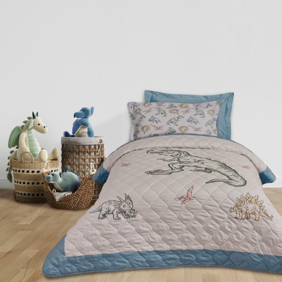 Παιδικό Κουβερλί Μονό Das Home 4930 Blue- Grey 160x220