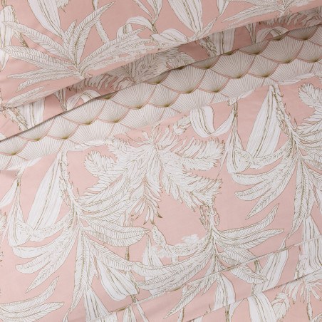 Κουβερλί Υπέρδιπλο Das Home 3171 Pink- White 220x240