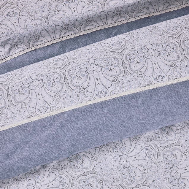 Κουβερλί King Size Das Home 1693 Blue- Grey...