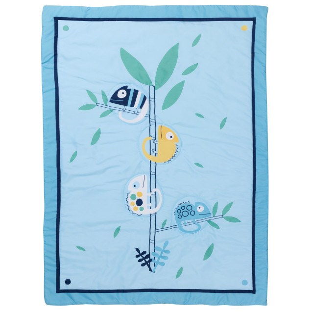 Κουβερλί Κούνιας Das Baby 4935 Blue 110x150