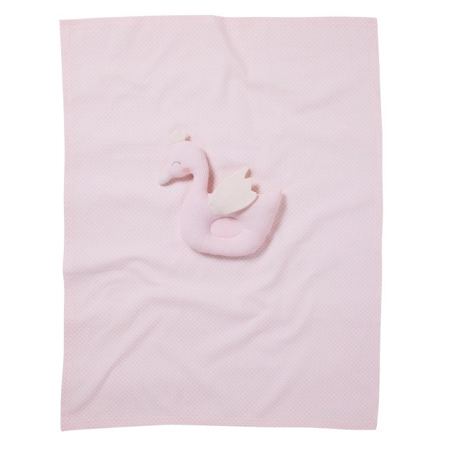 Κουβέρτα Αγκαλιάς Πικέ Das Baby 4956 Pink-...