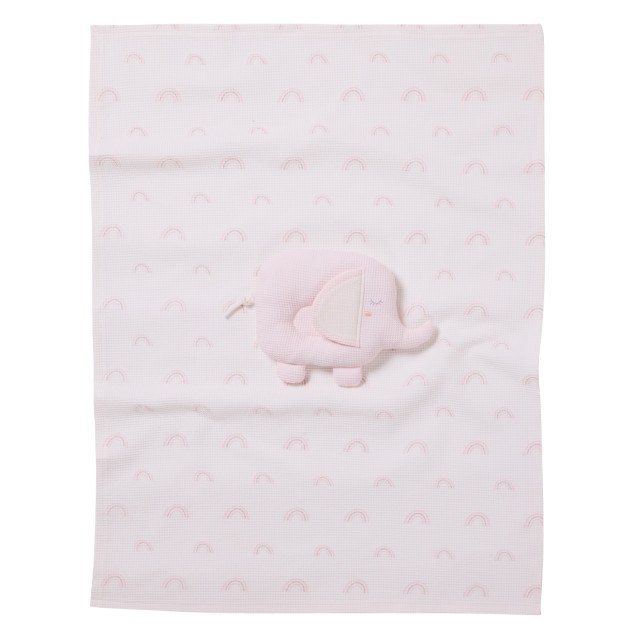 Κουβέρτα Αγκαλιάς Πικέ Das Baby 4957 Grey-...