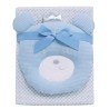 Κουβέρτα Αγκαλιάς Πικέ Das Baby 4959 Blue- White 75x100