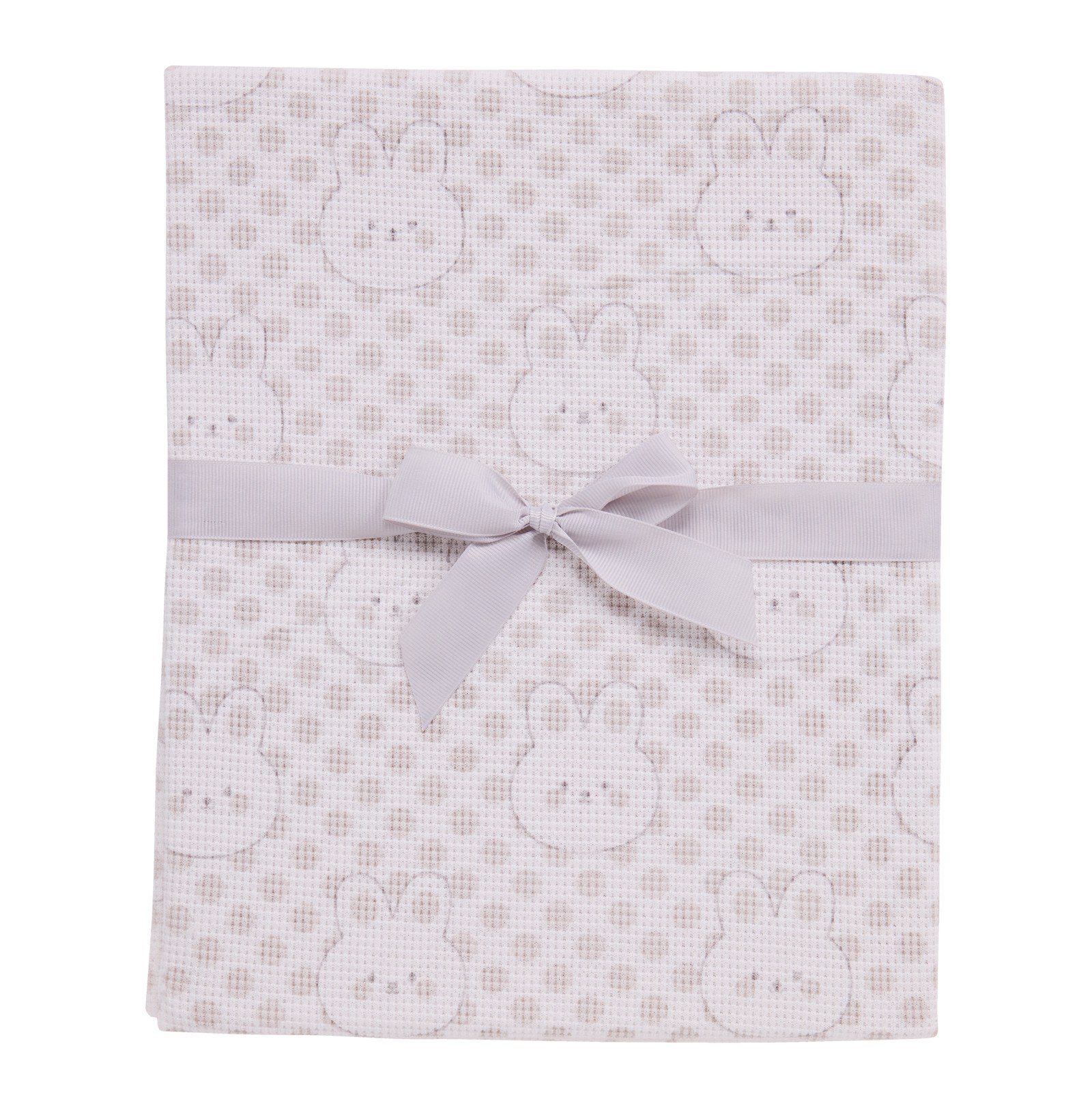 Κουβέρτα Αγκαλιάς Πικέ Das Baby 4960 Grey 75x100