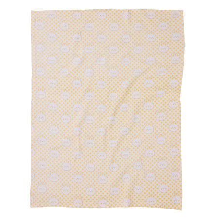 Κουβέρτα Αγκαλιάς Πικέ Das Baby 4961 Yellow 75x100