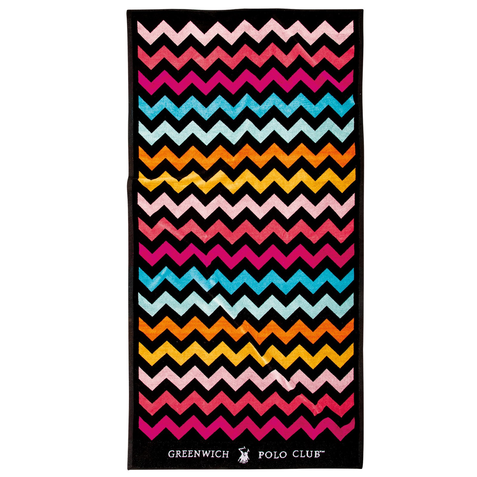 Πετσέτα Θαλάσσης Greenwich Polo Club 4018 Multicolor 90x180