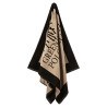 Πετσέτα Θαλάσσης Greenwich Polo Club 4020 Black- Taupe 90x180