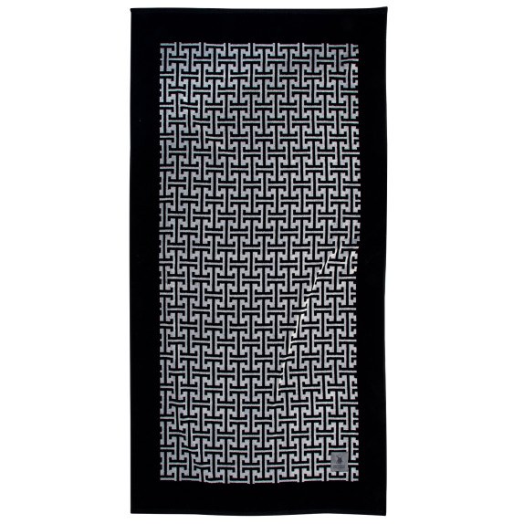 Πετσέτα Θαλάσσης Greenwich Polo Club 4005 Black- Grey 90x180