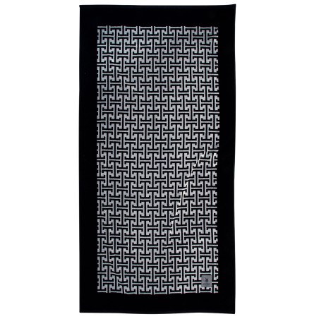 Πετσέτα Θαλάσσης Greenwich Polo Club 4005 Black- Grey 90x180