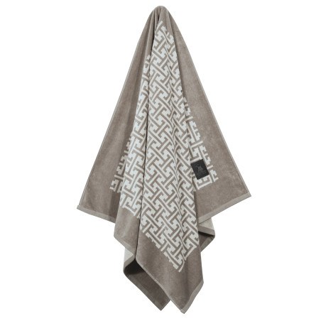 Πετσέτα Θαλάσσης Greenwich Polo Club 4006 Beige- Taupe 90x180