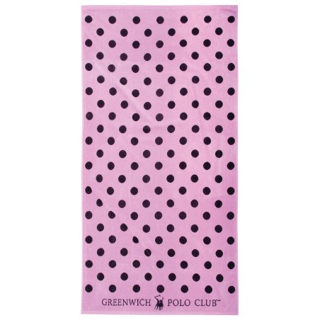 Πετσέτα Θαλάσσης Greenwich Polo Club 4072 Black- Pink 90x170