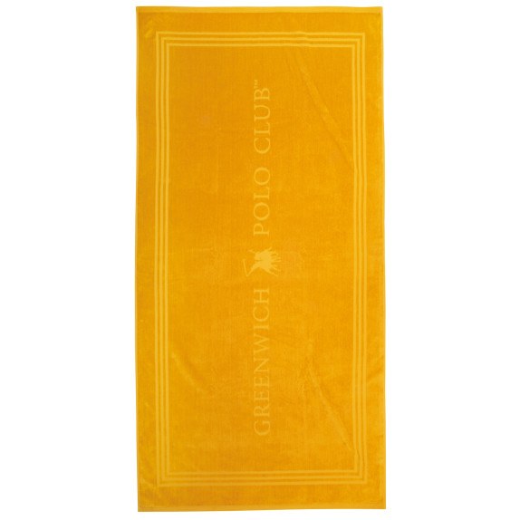 Πετσέτα Θαλάσσης Greenwich Polo Club 4065 Yellow 90x170