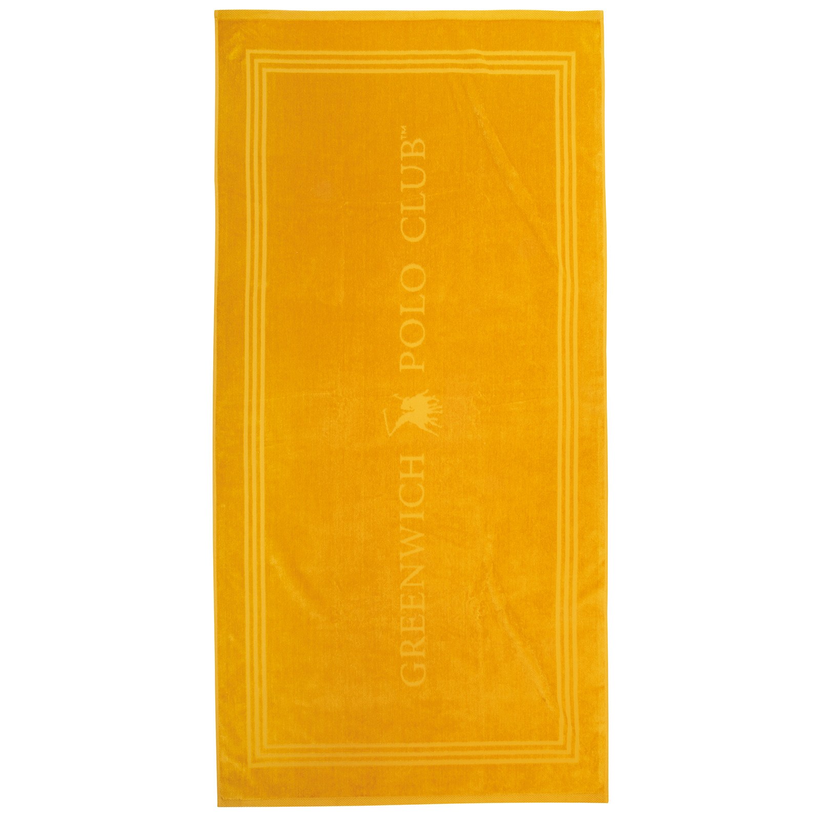 Πετσέτα Θαλάσσης Greenwich Polo Club 4065 Yellow 90x170