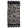 Πετσέτα Θαλάσσης - Παρεό Greenwich Polo Club 4059 Black- Ivory 90x170